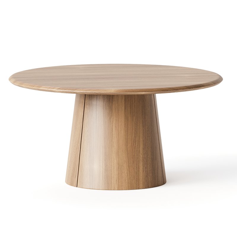 West Elm Anton Round Pedestal Dining Table - Image 1