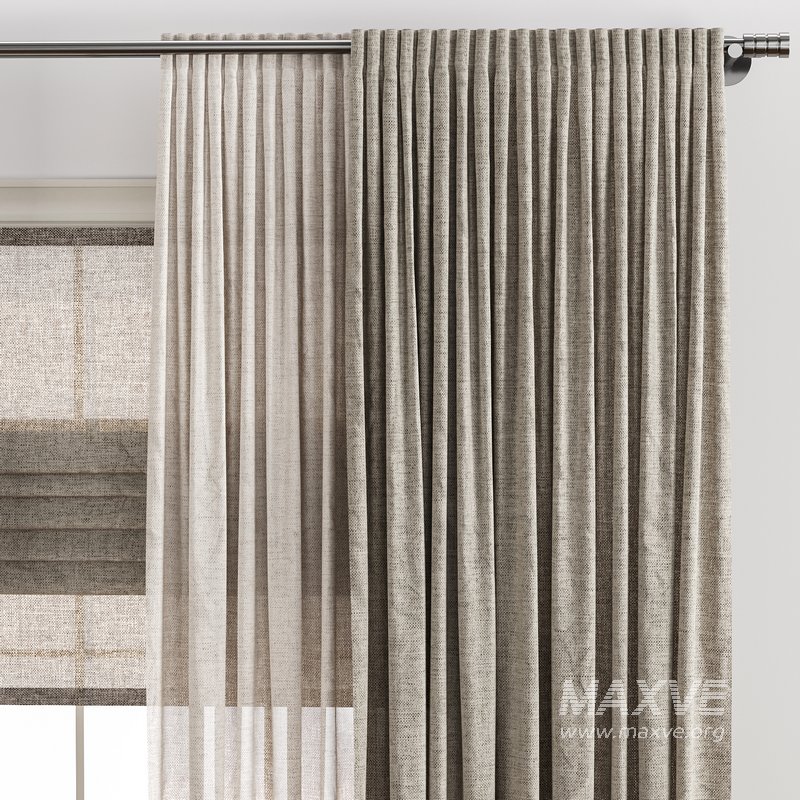 Curtain with Roman 48 - Image 3