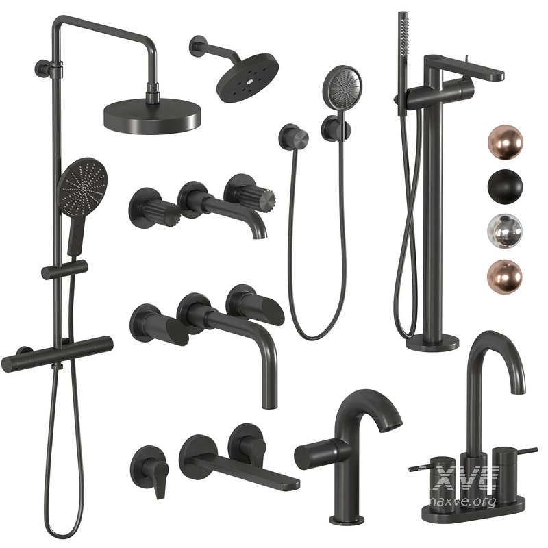 Faucet and shower set 03 - Image 4