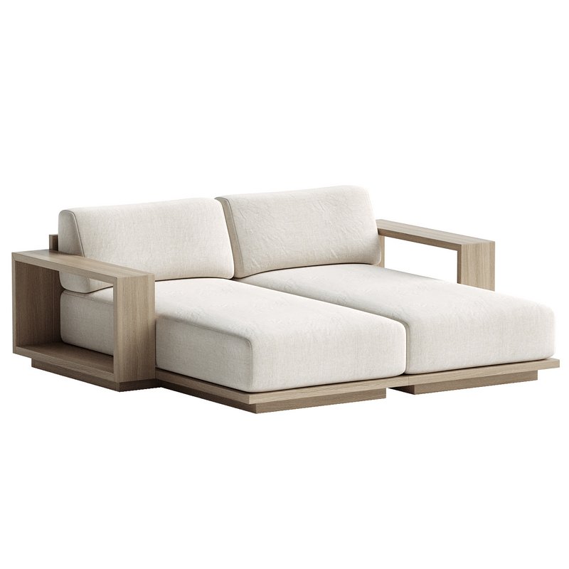 Mallorca Double-Chaise Daybed - Image 2