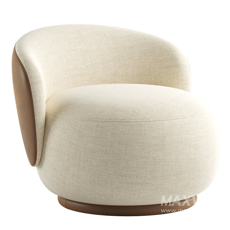 Organic Armchair Upholstered - Image 1