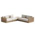 Batten 5-Piece Teak Sofa with table - Thumbnail 2