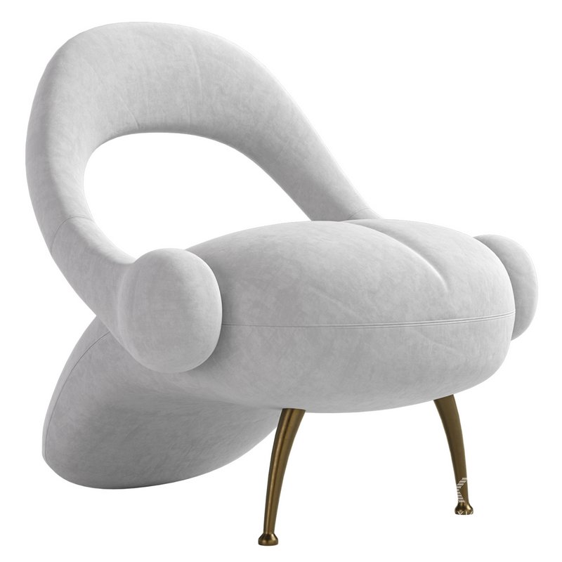 Italian Quilted Living Room Chair - Image 2