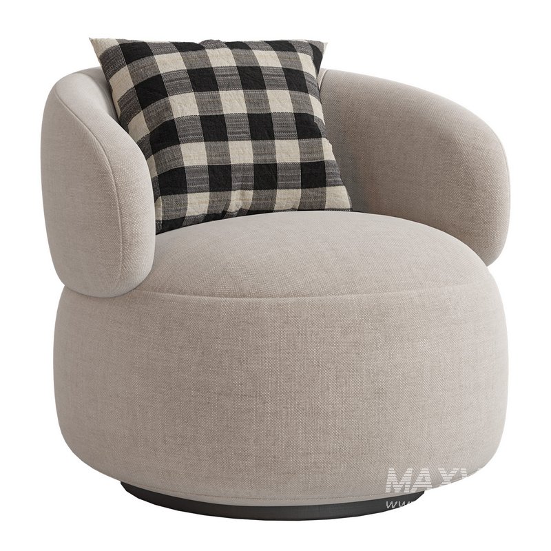Eleonora Fauteuil MAEVE Cr??me - Image 3
