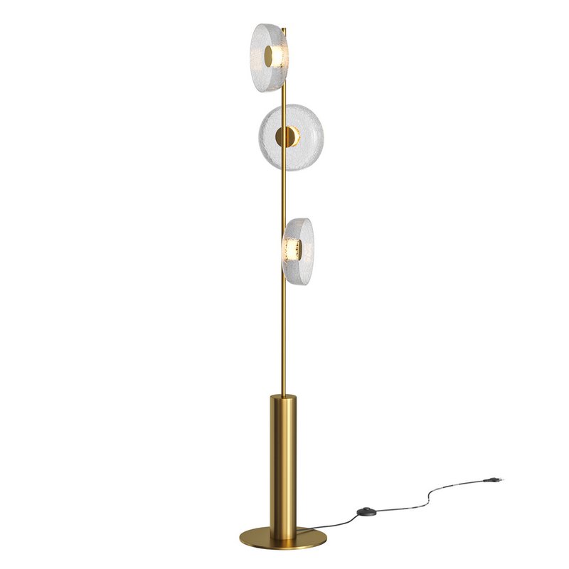 Glacier Crackle Glass Floor Lamp - Image 2