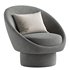 Lucia Swivel Chair - Thumbnail 5