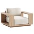 Mallorca Wood Outdoor Lounge Chair - Thumbnail 1