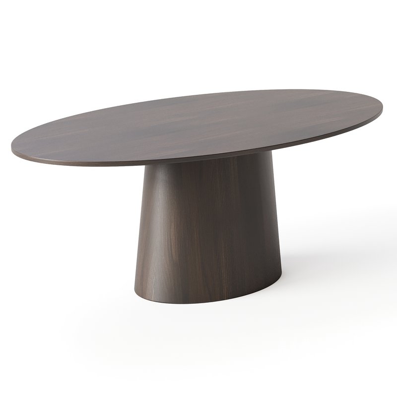 Deodat Oval Dining Table - Image 3