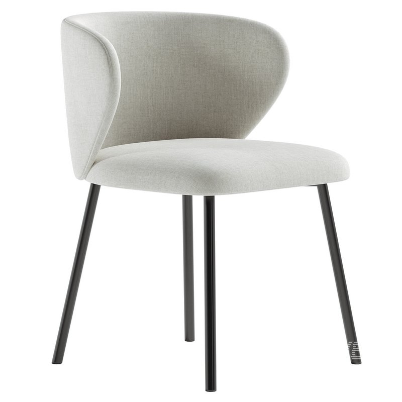 Ellie Fabric Dining Chair - Image 2