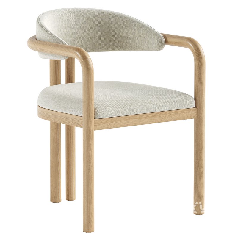 Palermo Fabric Dining Chair - Image 2