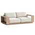Mallorca Wood Outdoor Sofa - Thumbnail 2
