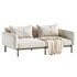 Sorells 2-seater modular outdoor sofa - Thumbnail 3