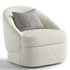 Upholstered Swivel Side Chair - Thumbnail 3