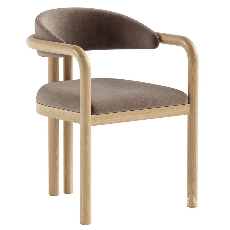 Palermo Fabric Dining Chair - Image 3