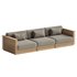 Batten Teak Outdoor Sofa - Thumbnail 3