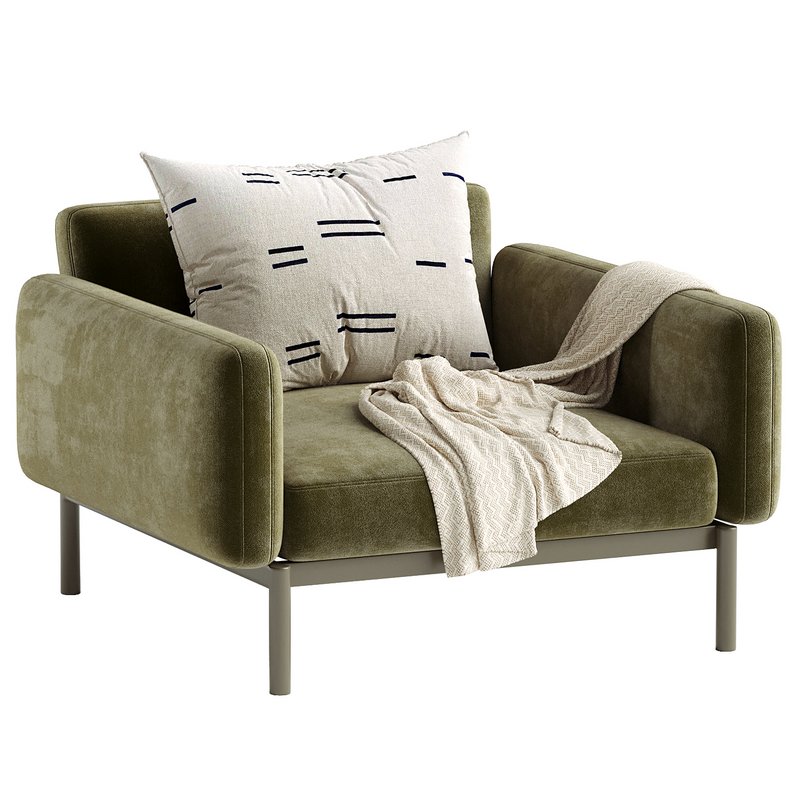 Sorells outdoor modular armchair - Image 6