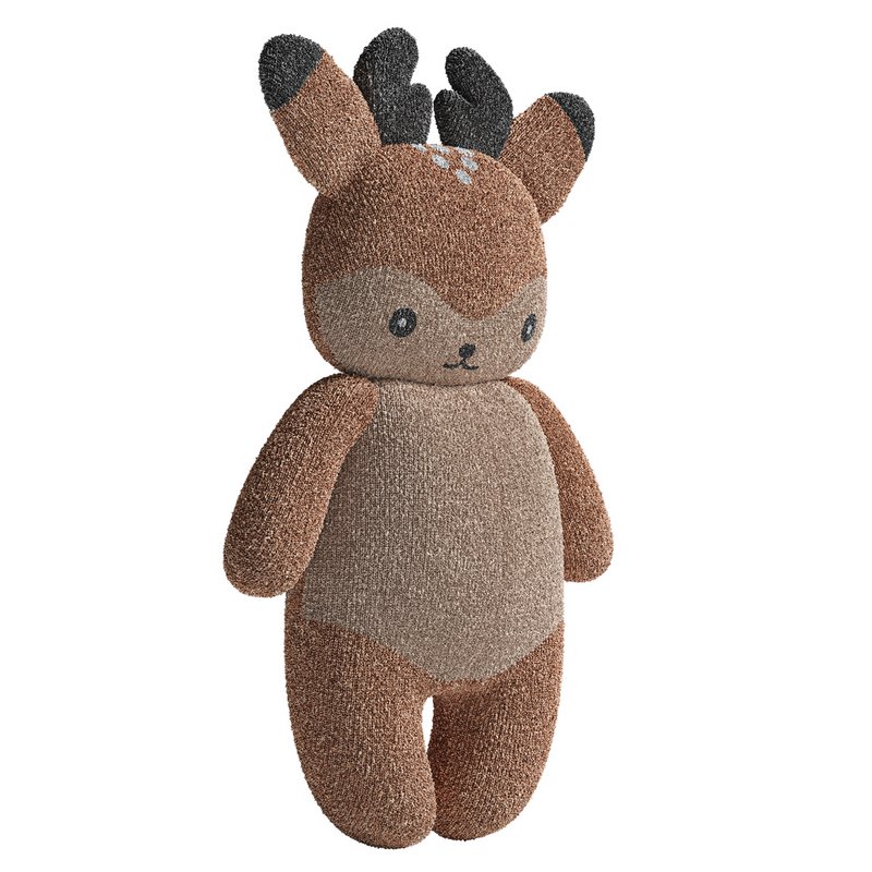 Plush deer brown Konges Slojd - Image 7