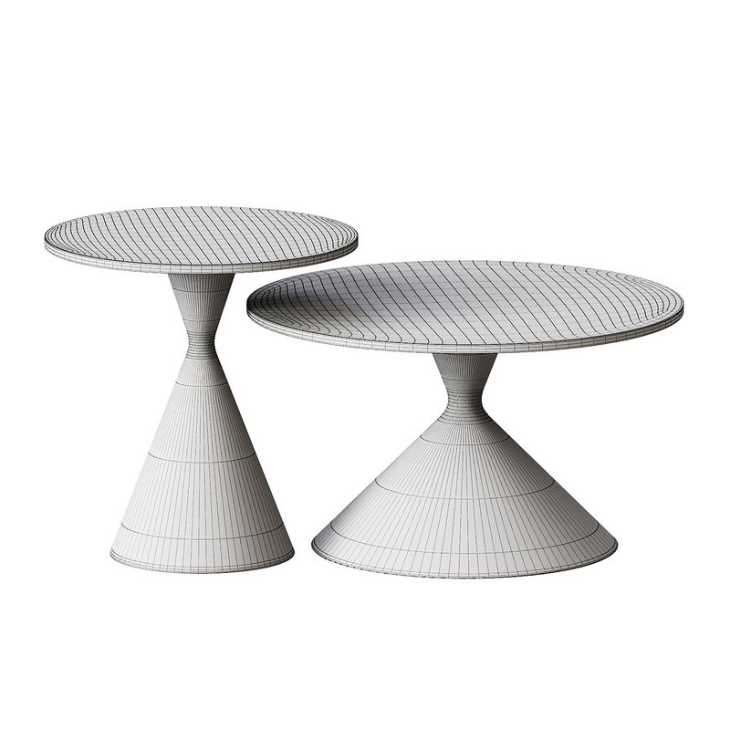 Nesting Coffee Table Set - Image 4