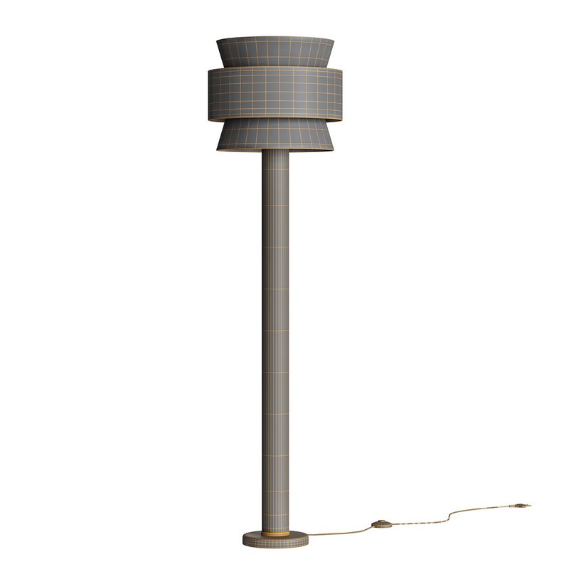 Striped Pony Floor Lamp - Image 3