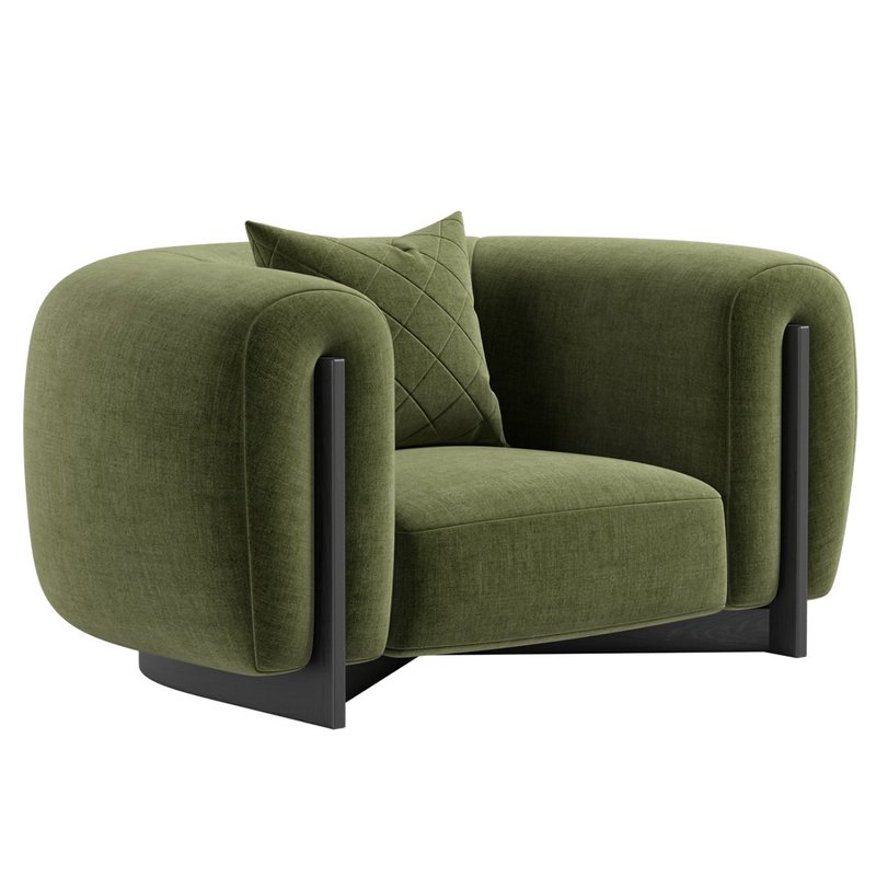 MINUIT ARMCHAIR BY STEPHANE PARMENTIER - Image 2