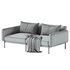 Sorells 2-seater modular outdoor sofa - Thumbnail 2
