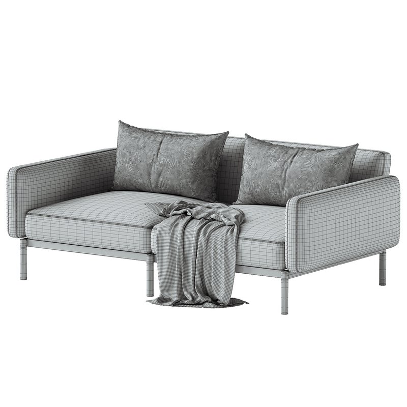 Sorells 2-seater modular outdoor sofa - Image 2
