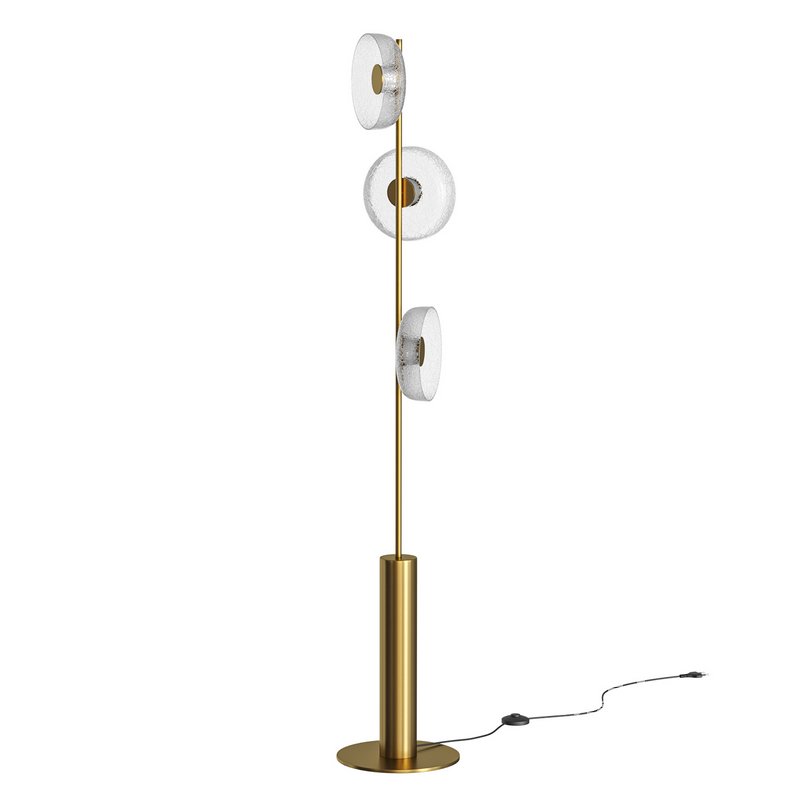Glacier Crackle Glass Floor Lamp - Image 5