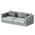 Batten Teak Outdoor Loveseat - Thumbnail 4