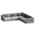 Batten 5-Piece L-Shaped Teak Sofa - Thumbnail 3