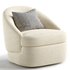 Upholstered Swivel Side Chair - Thumbnail 4