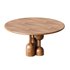 Nordic Style Vintage Solid Wood Round TableNordic Style Vintage Solid Wood Round Table - Thumbnail 4