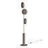 Glacier Crackle Glass Floor Lamp - Thumbnail 4