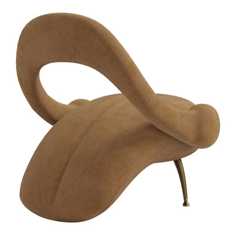 Italian Quilted Living Room Chair - Image 4