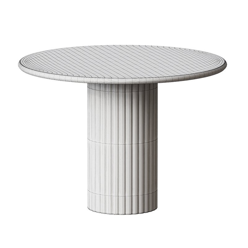 Four Hands Oranda Round Dining Table - Image 6