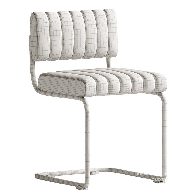 Blake Velvet Dining Chair - Image 3