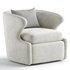 Retro Accent Swivel Chair - Thumbnail 6