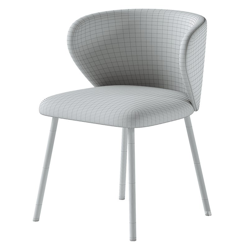 Ellie Fabric Dining Chair - Image 6