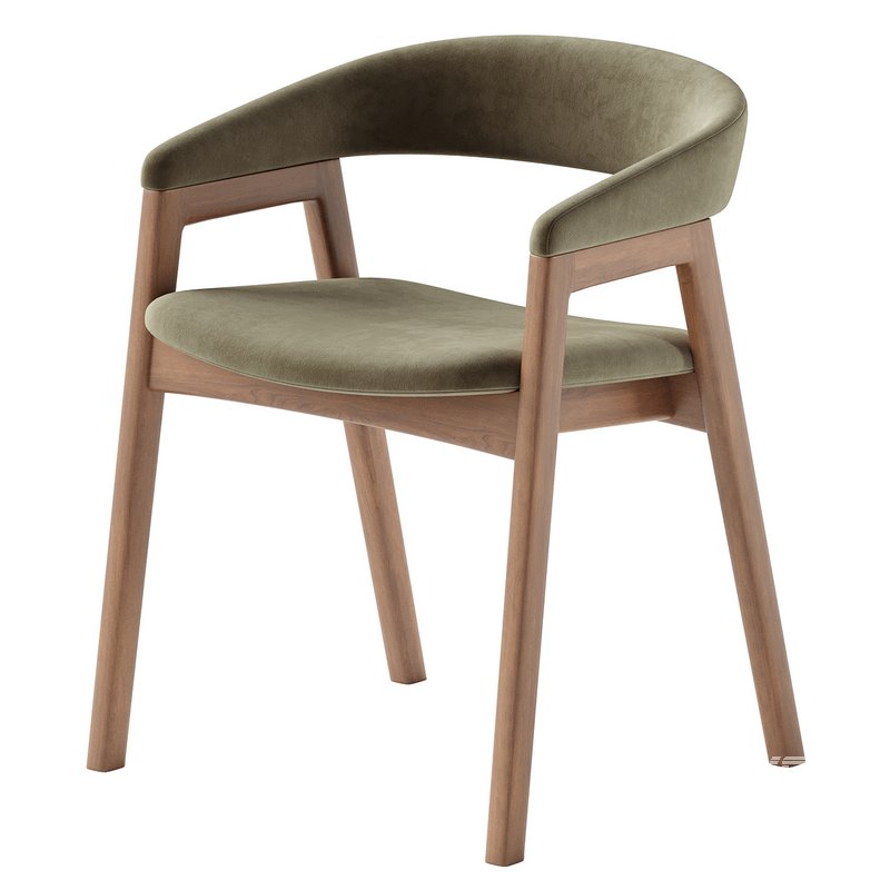 Concorde Fabric Dining Armchair - Image 6