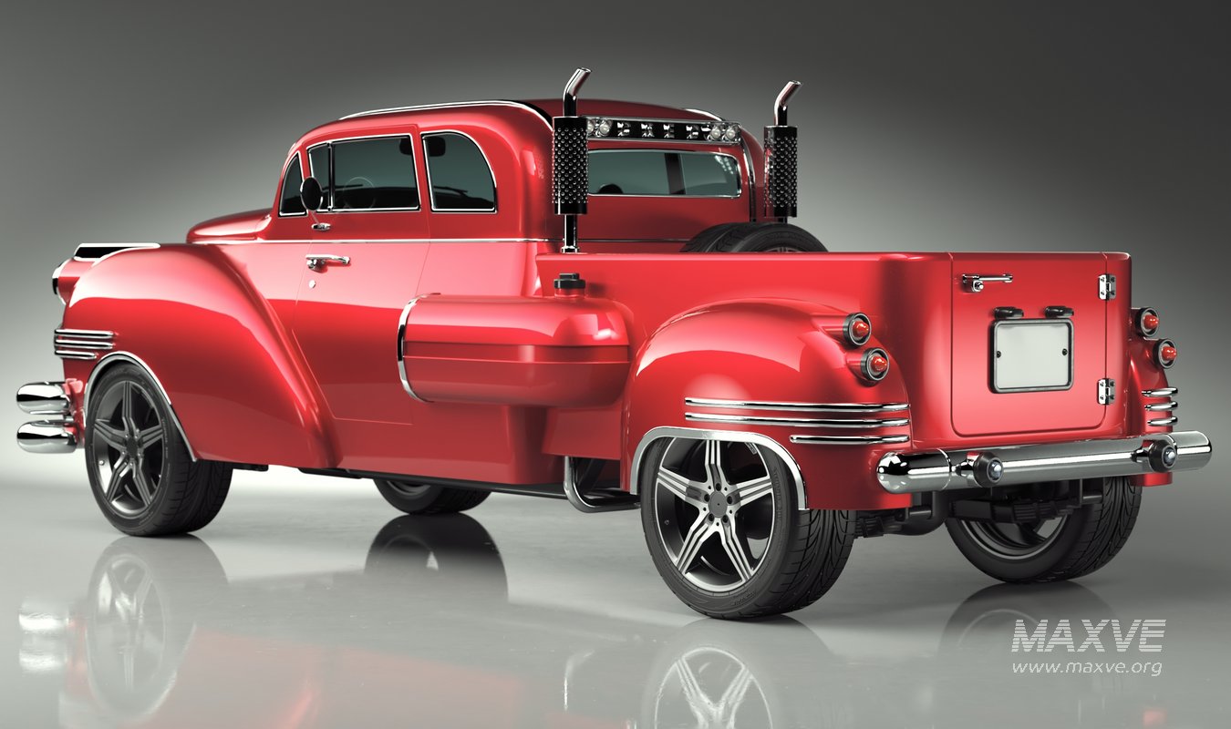 DRED Retro Pickup car - Image 1