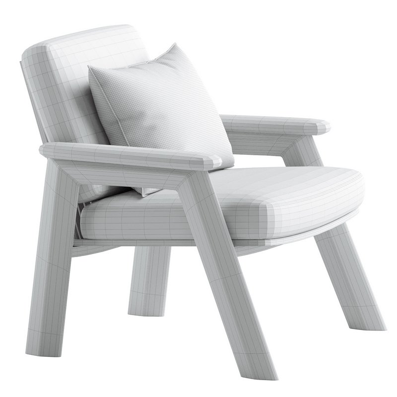 Thomas Bina Boucle Accent Chair - Image 6