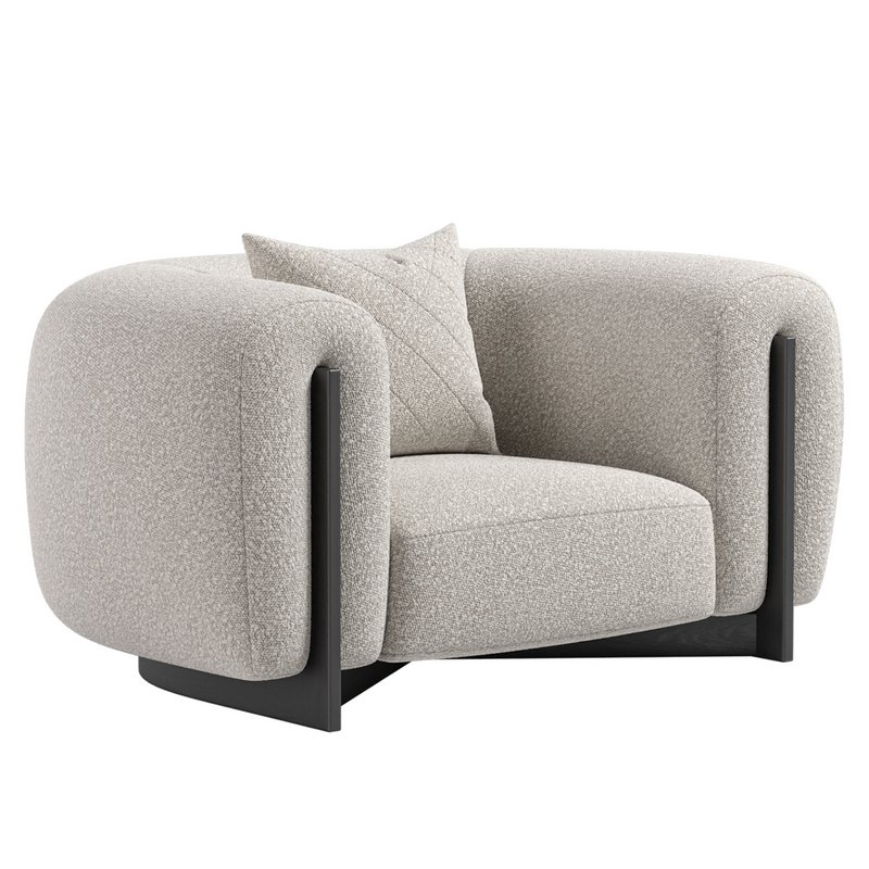 MINUIT ARMCHAIR BY STEPHANE PARMENTIER - Image 7