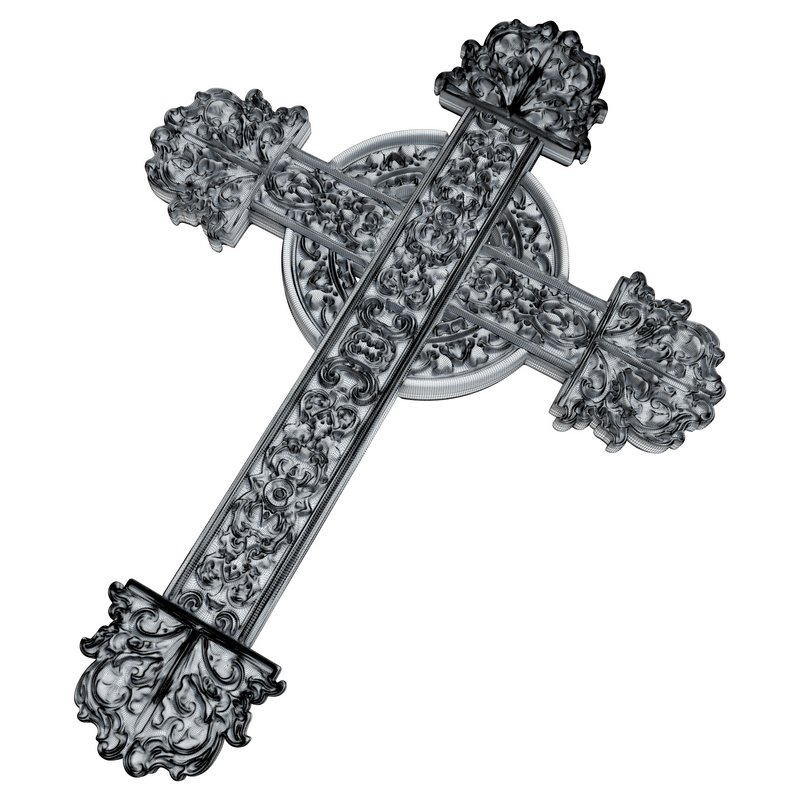 5 Christian cross V 07 - Image 9