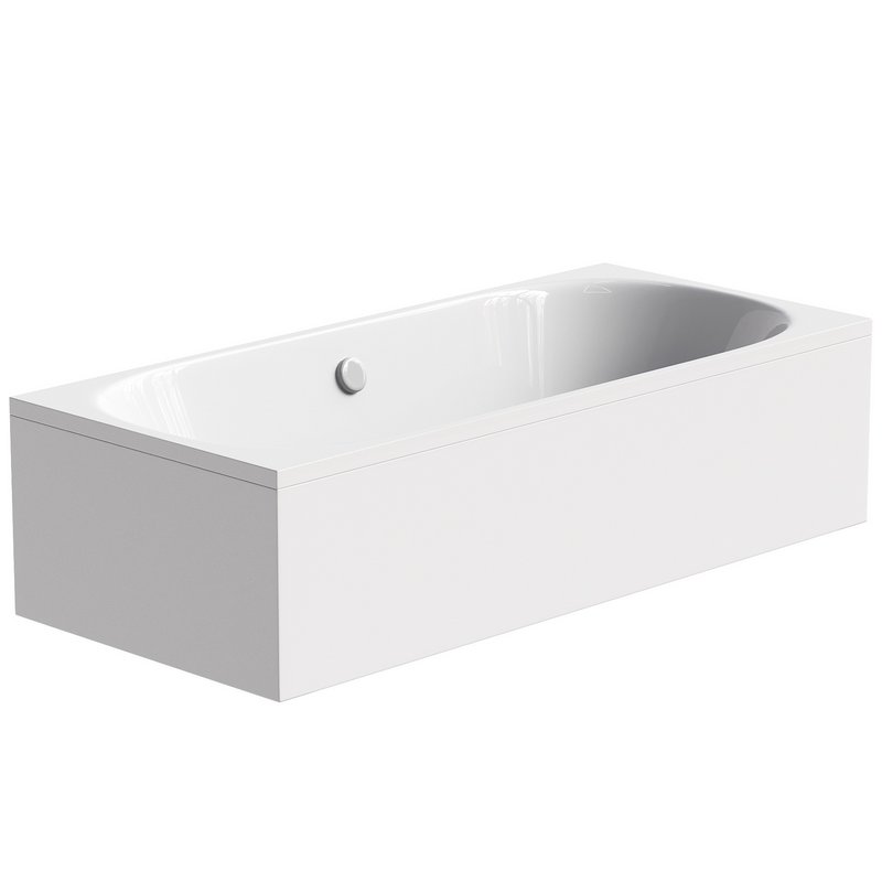 Acrylic bathtub Cezares Metauro 180×80 cm with frame - Image 2