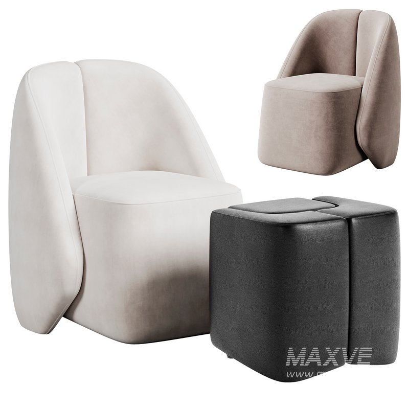 Keren Armchair By Baxter - Image 1