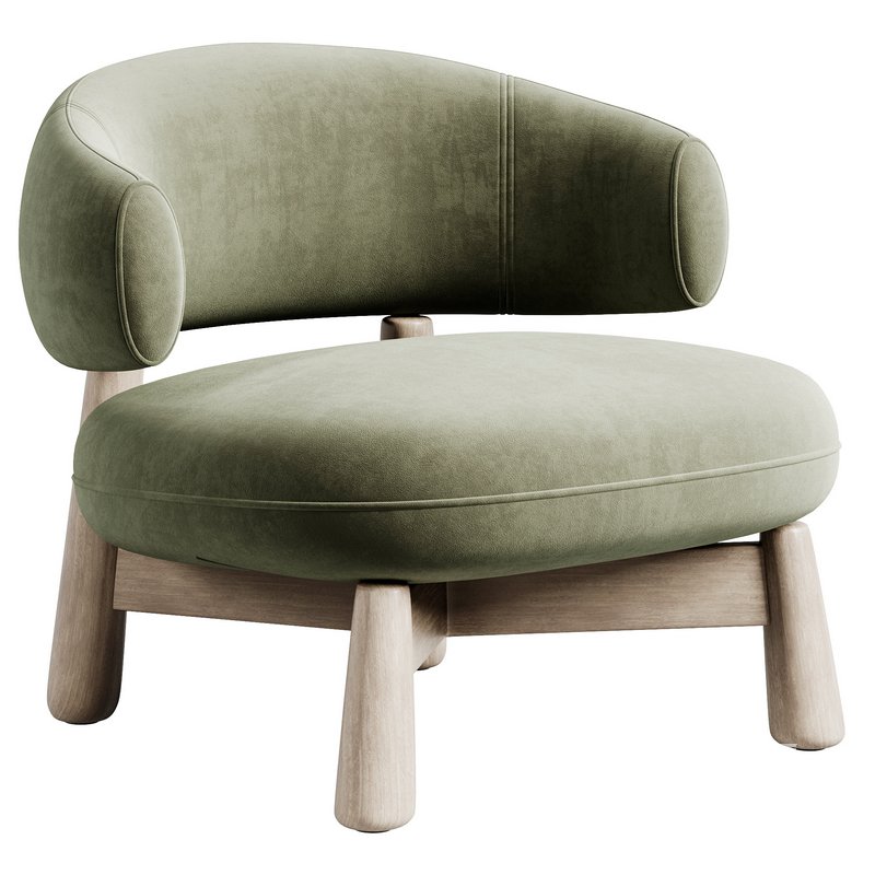 Olaf Armchair By Baxter - Image 1