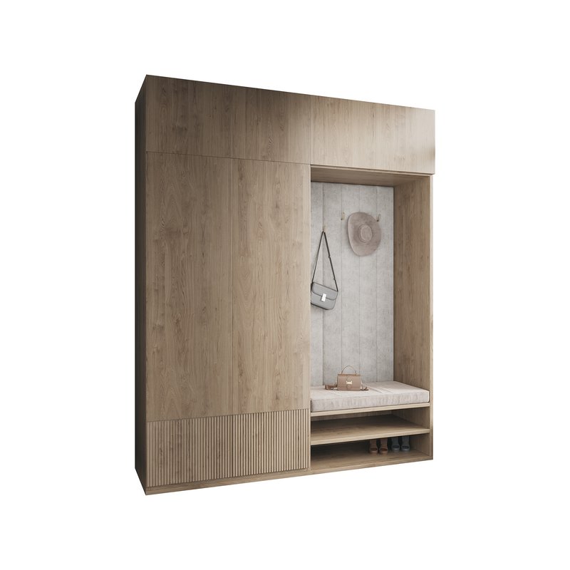 Hallway area with a minimalistic hanger 2 - Image 3