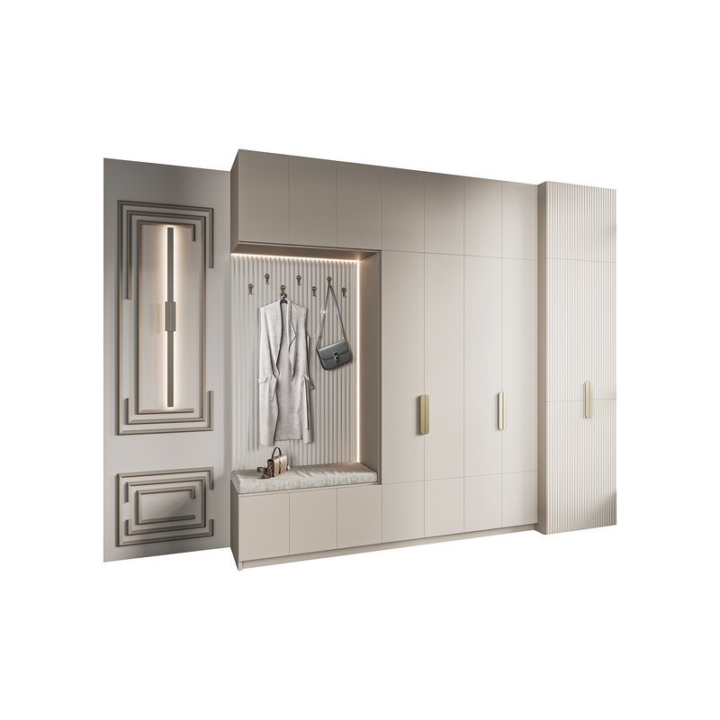 Hallway area with a minimalistic hanger 4 - Image 1