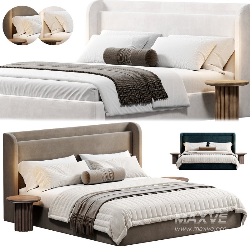 Porto Bed by Stylishclub - Image 1