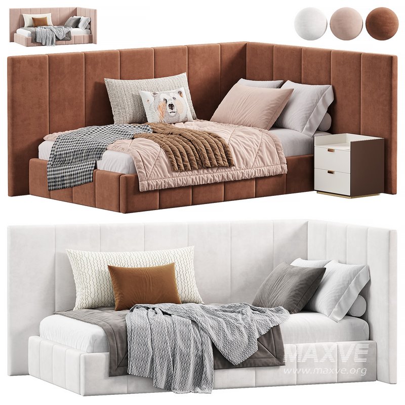 Corner bed Dandy kids by sensorsleep - Image 1