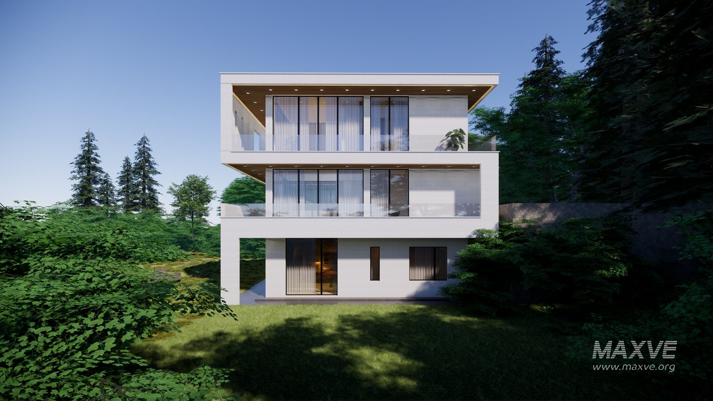 Modern three-story house - Image 3